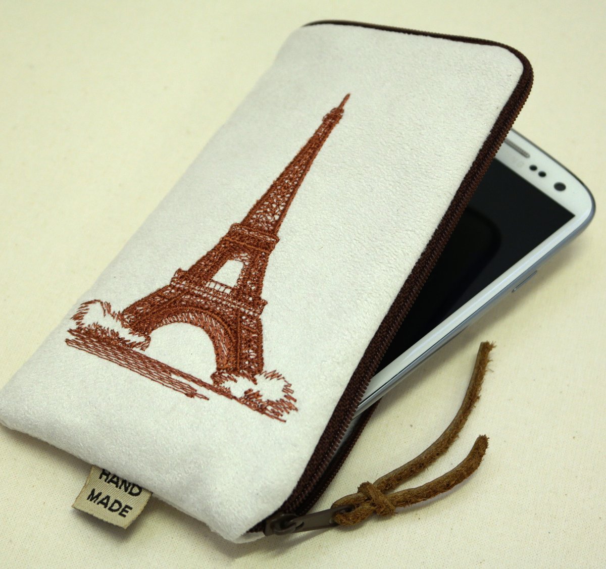 EIFFELOVKA - broušená textilní kůže