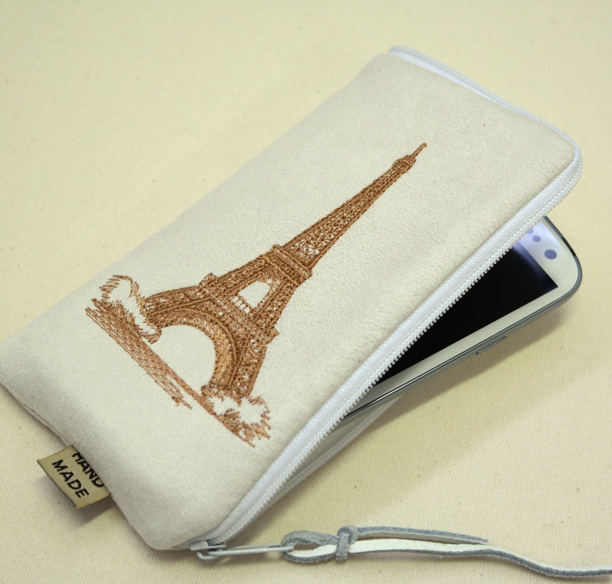 EIFFELOVKA - broušená textilní kůže