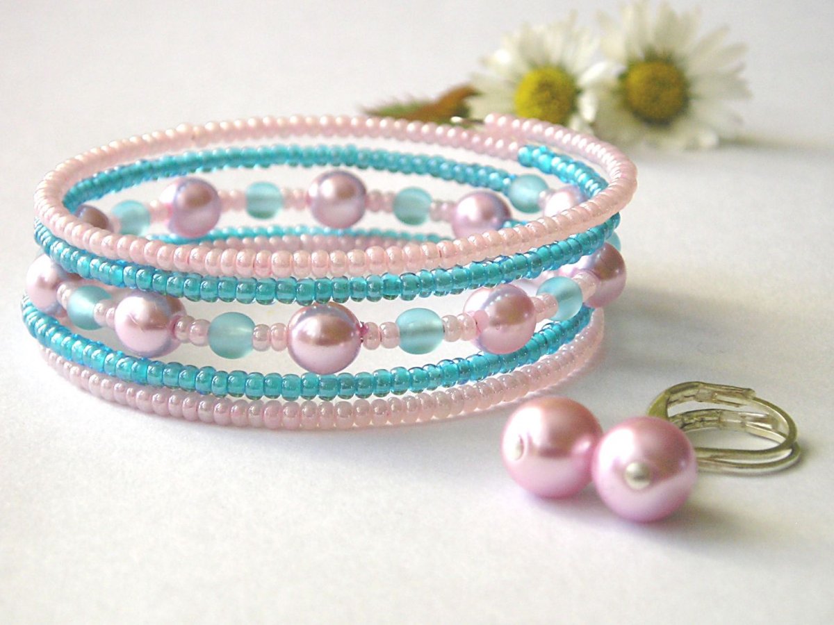 Dětský náramek + náušničky Arabela