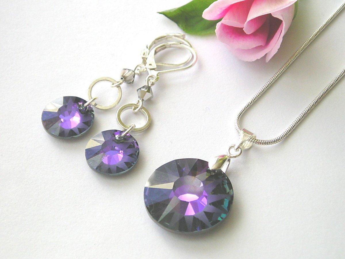 Swarovski sada SUN Frosted Heliotrope