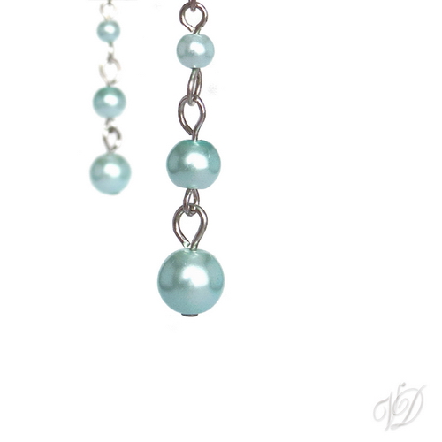 Přívěsek - Stébla světle tyrkysové (0098P)