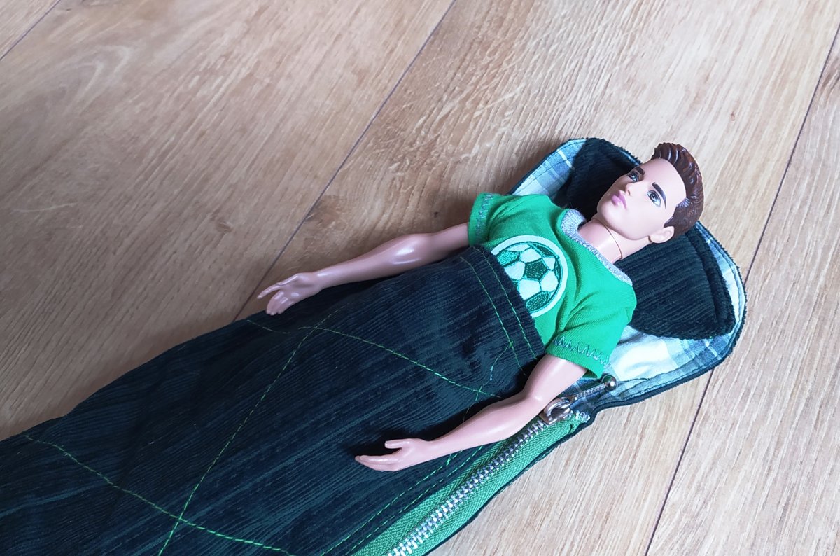 Spacák pro Kena zelený