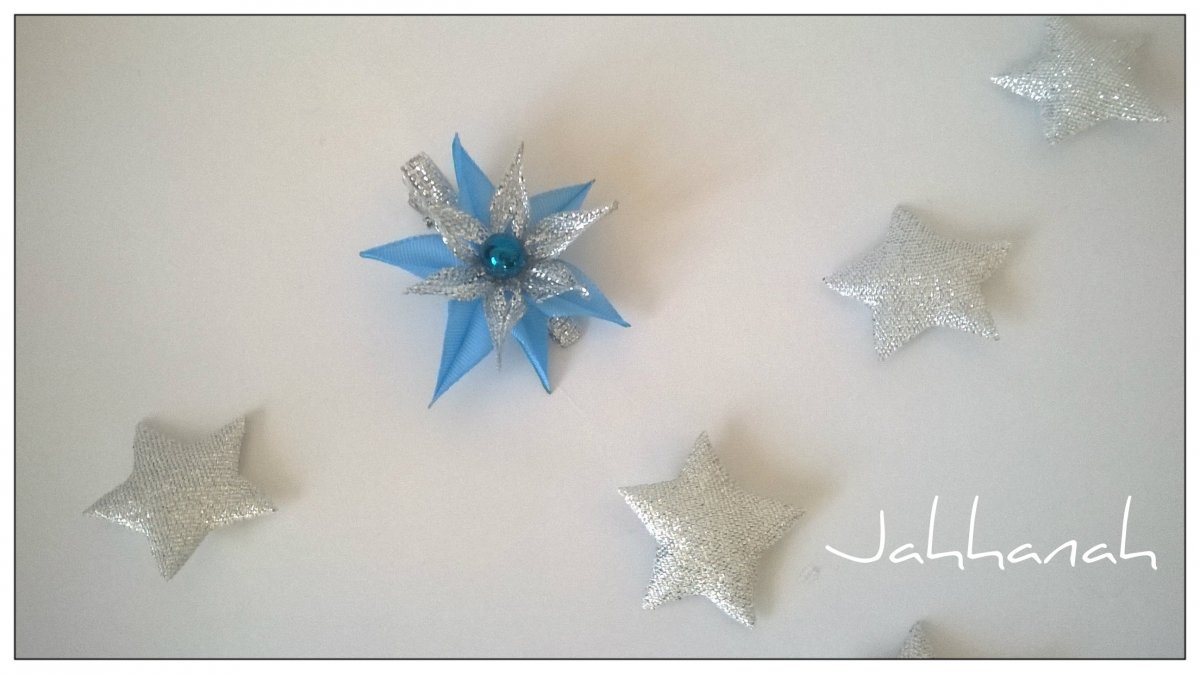 Sponka do vlasů - vánoční