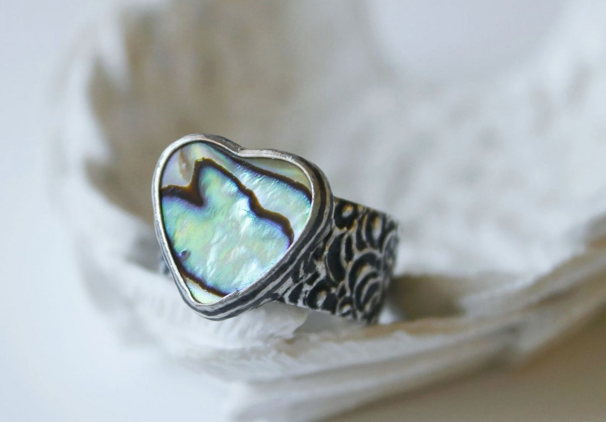 Duhová láska .. ( paua mušle )