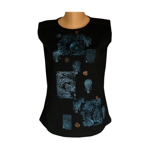 Černé tílko velikost 42