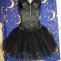 Svart - černá tylová sukně čtyřvrstvá