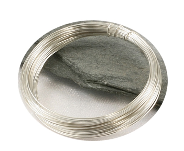 Postříbřený drát 0,2/10m