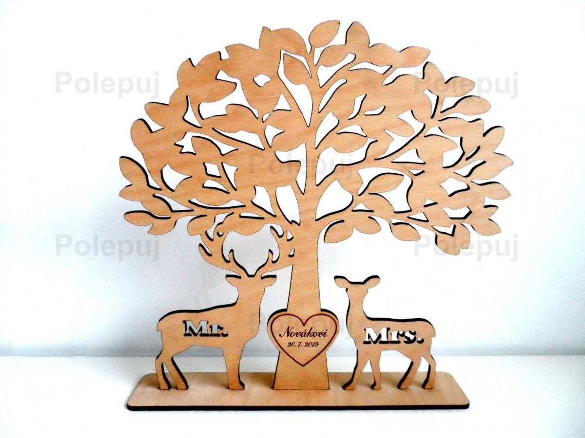 Svatební strom lásky - W088