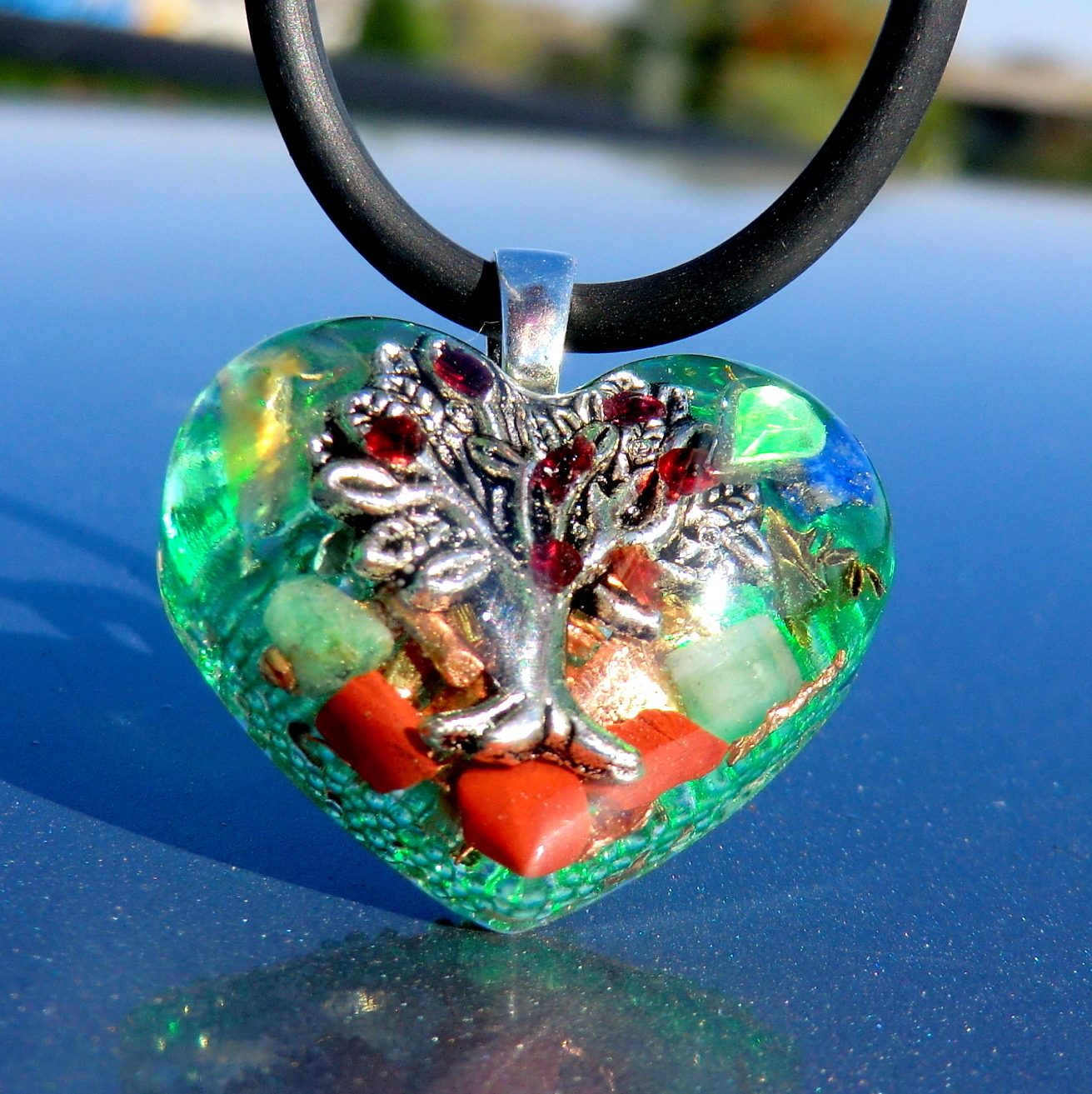 Orgonit  - Strom Života se 7*granátky