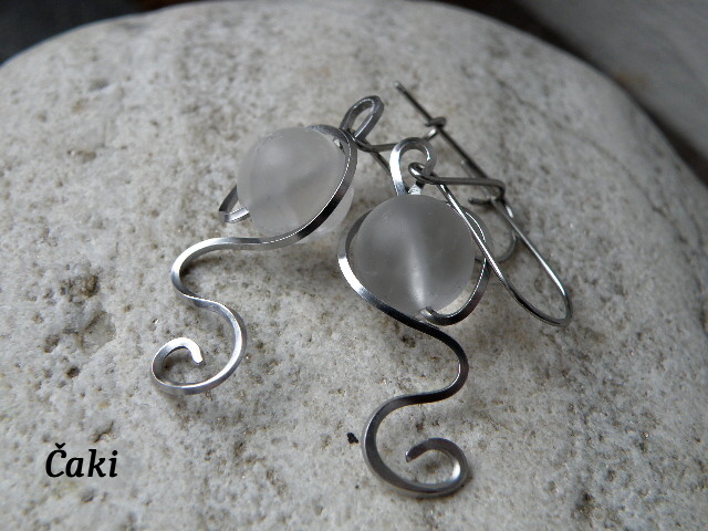 Křišťál - naušnice