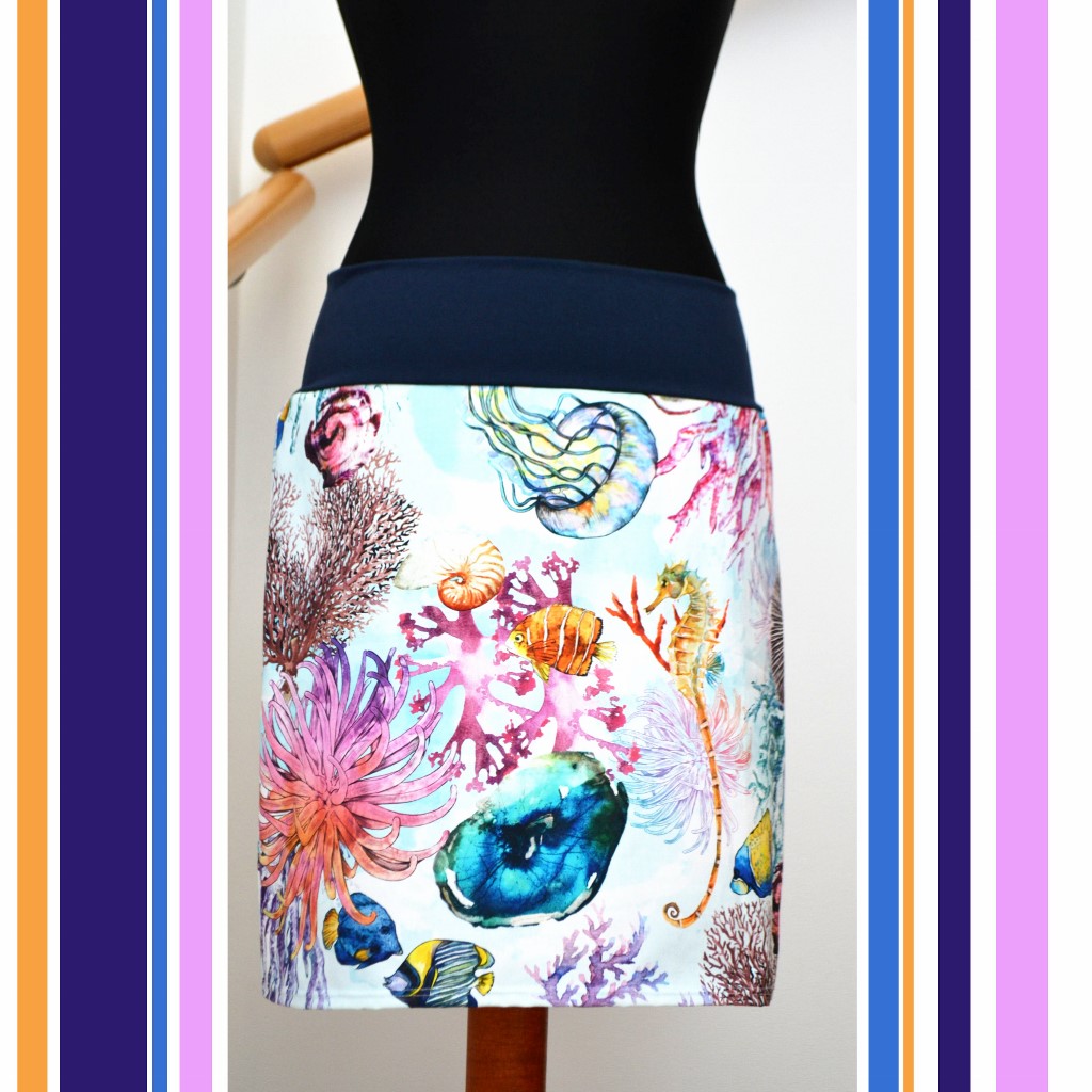 Sukně mořský svět