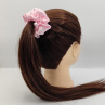 Dárková sada - 4 scrunchies L v růžové II.