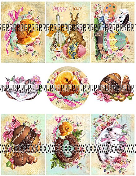 Sada nažehlovacích obrázků SVV25