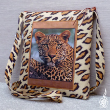 Safari taška s leopardem