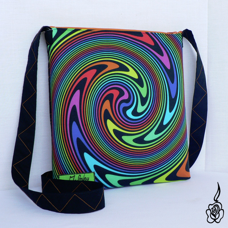Originální taška Duhová spirála