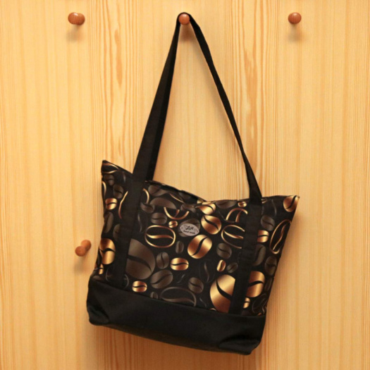 Taška - kabelka - kávová