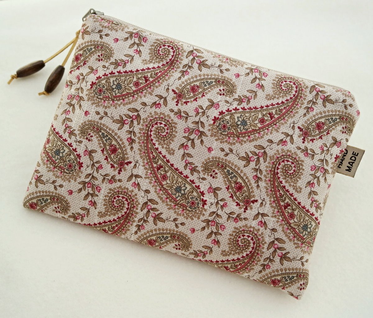 PAISLEY BÉŽOVÝ - taštička