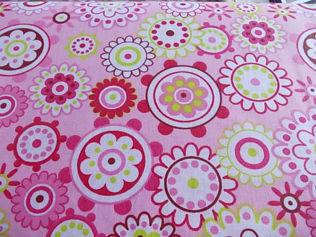 100 % BAVLNA - mandaly růžové