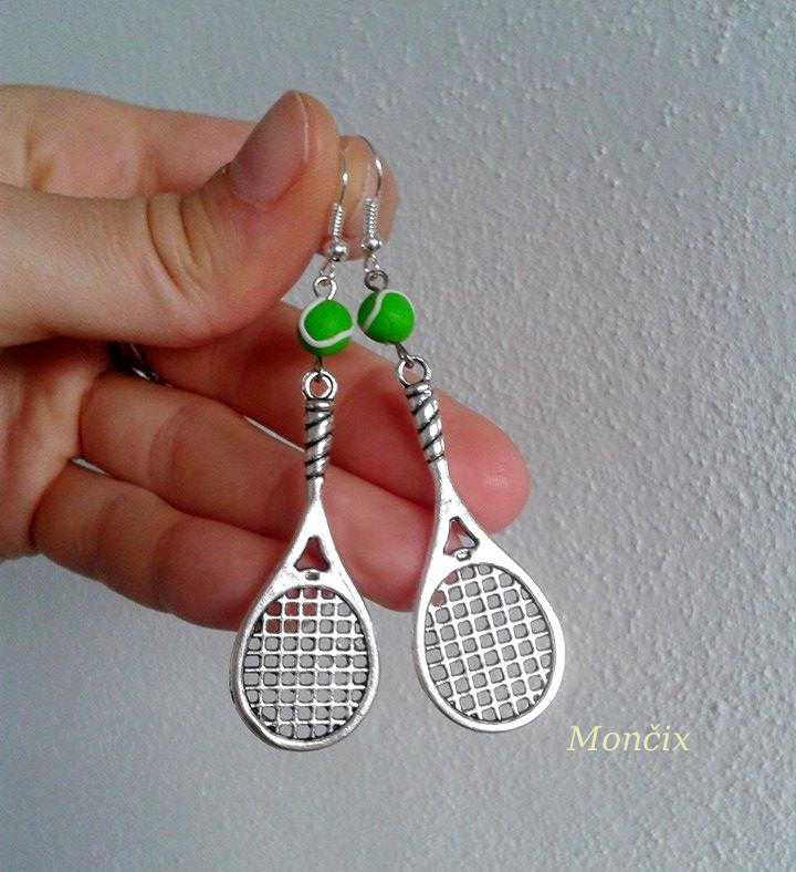 Tenisové náušnice