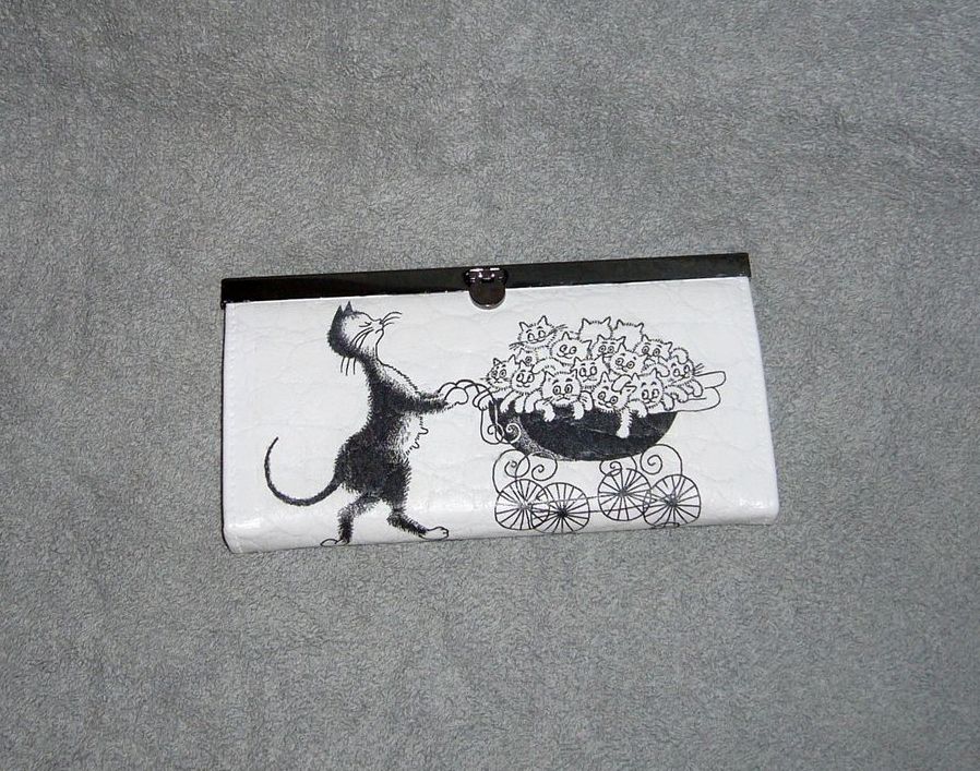 Peněženka-kočíčí máma