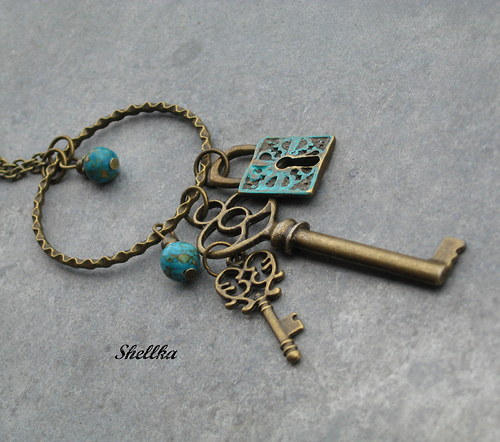 Náhrdelník,,KEYS,,