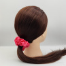 Dárková sada - 4 scrunchies L v růžové