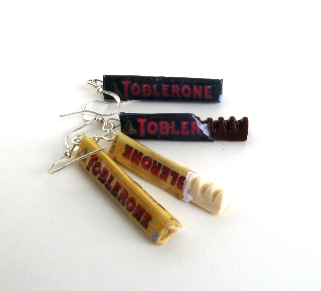 Náušnice toblerone
