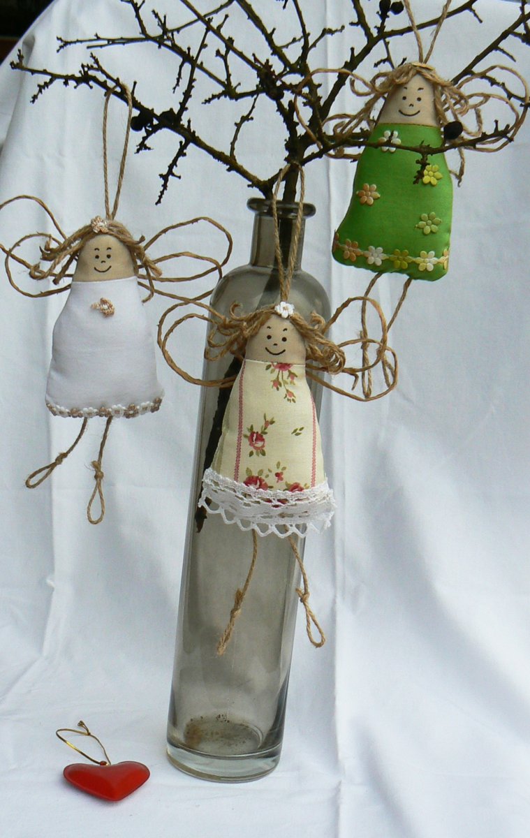 Andělka Levandulka - kytičková