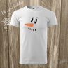 Tričko pánské s vánočním motivem Sněhulák | Logotisk