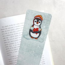 Záložka do knížky s tučňákem
