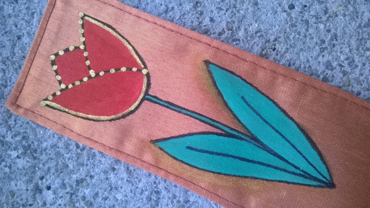 Záložka do knihy "Tulipán"