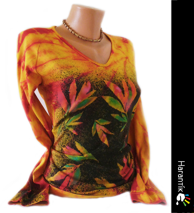 Dámské tričko - "Tajemství květin"