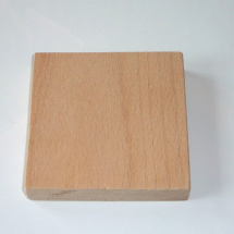 Dřevěná destička cca. 10 x 10 x 2 cm