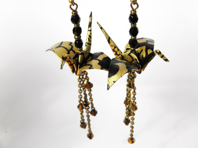  - černá noc - exkluzivní náušnice