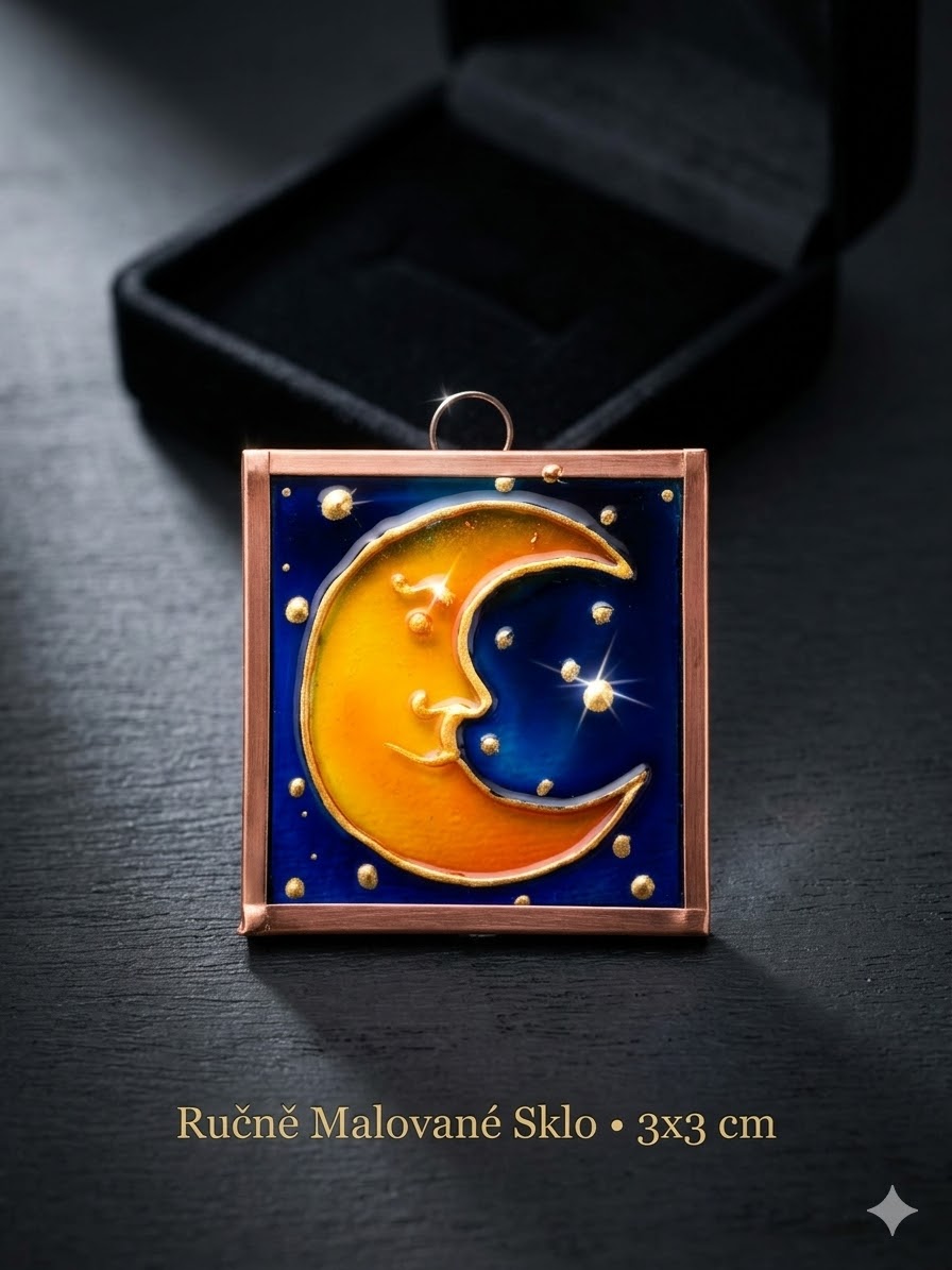Měsíček 3x3cm