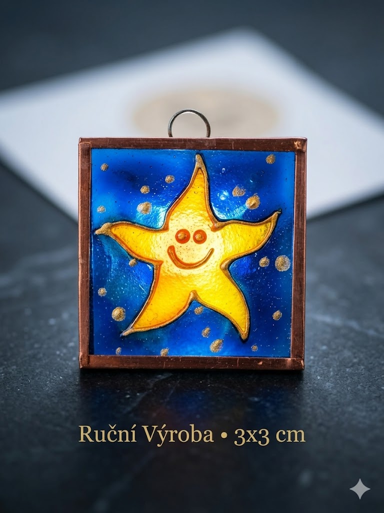 Hvězdička 3x3cm