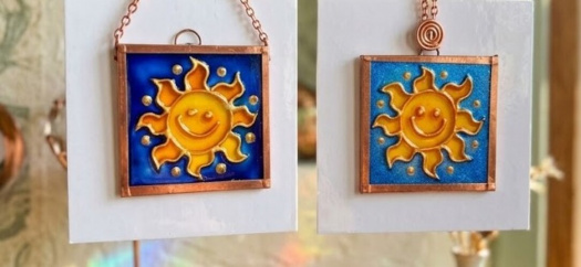 Sluneční záře 3x3cm