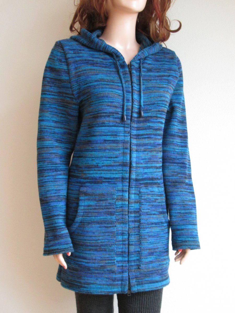 Kabátek - modrošedý