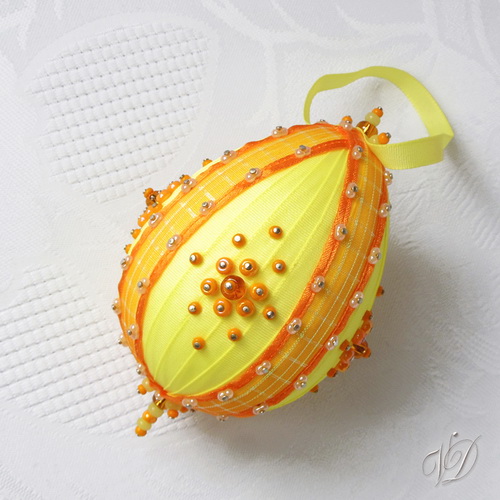 Originální vajíčko s korálky (OZ042)