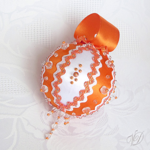 Originální vánoční ozdoba - Prosluněný karneol