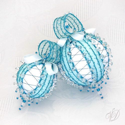 Originální vánoční ozdoba - Uklidňující amazonit