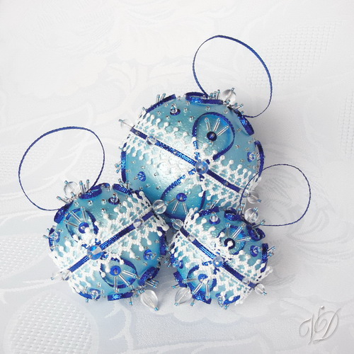 Originální vánoční ozdoba - Netradiční apatit - sada ozdob