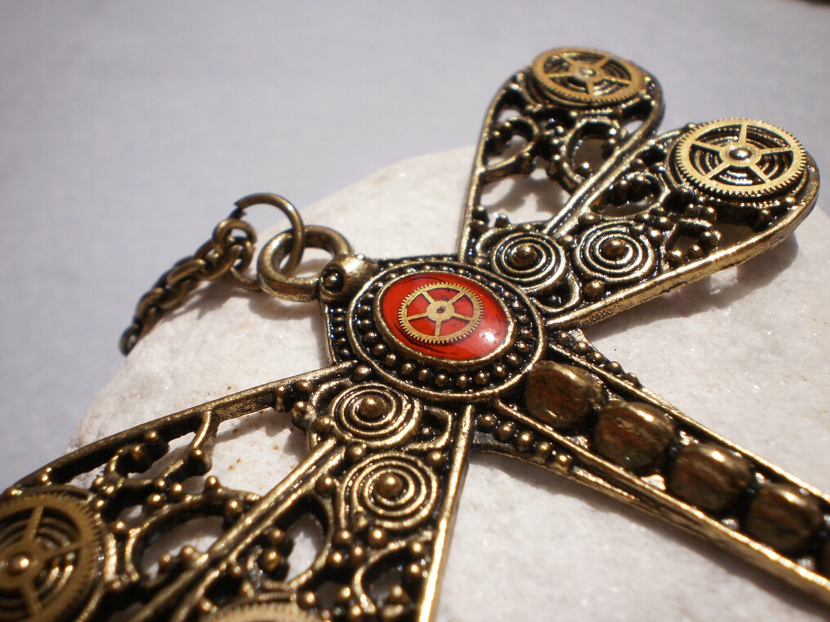 Steampunková vážka