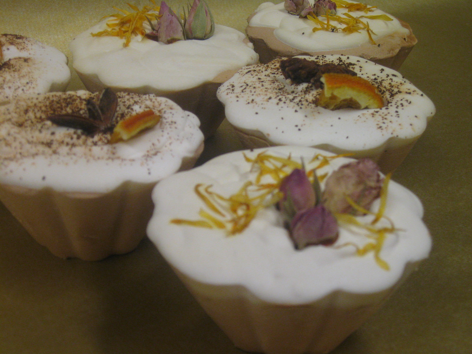 Kastilské muffiny s kozím mlékem II.