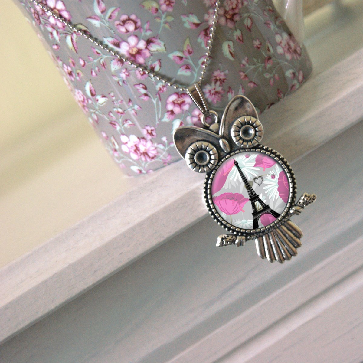 vintage růžičky - Paříž v květnu