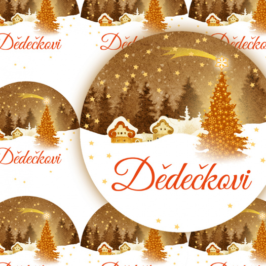 VESNIČKA-DĚDEČKOVI - jmenovky