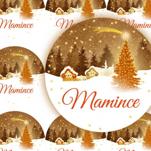 VESNIČKA-MAMINCE - jmenovky