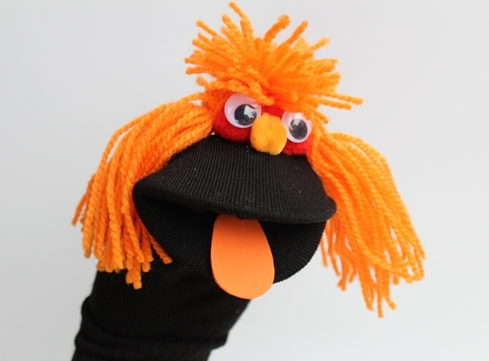 Maňásek ponožkáček.  č.1432