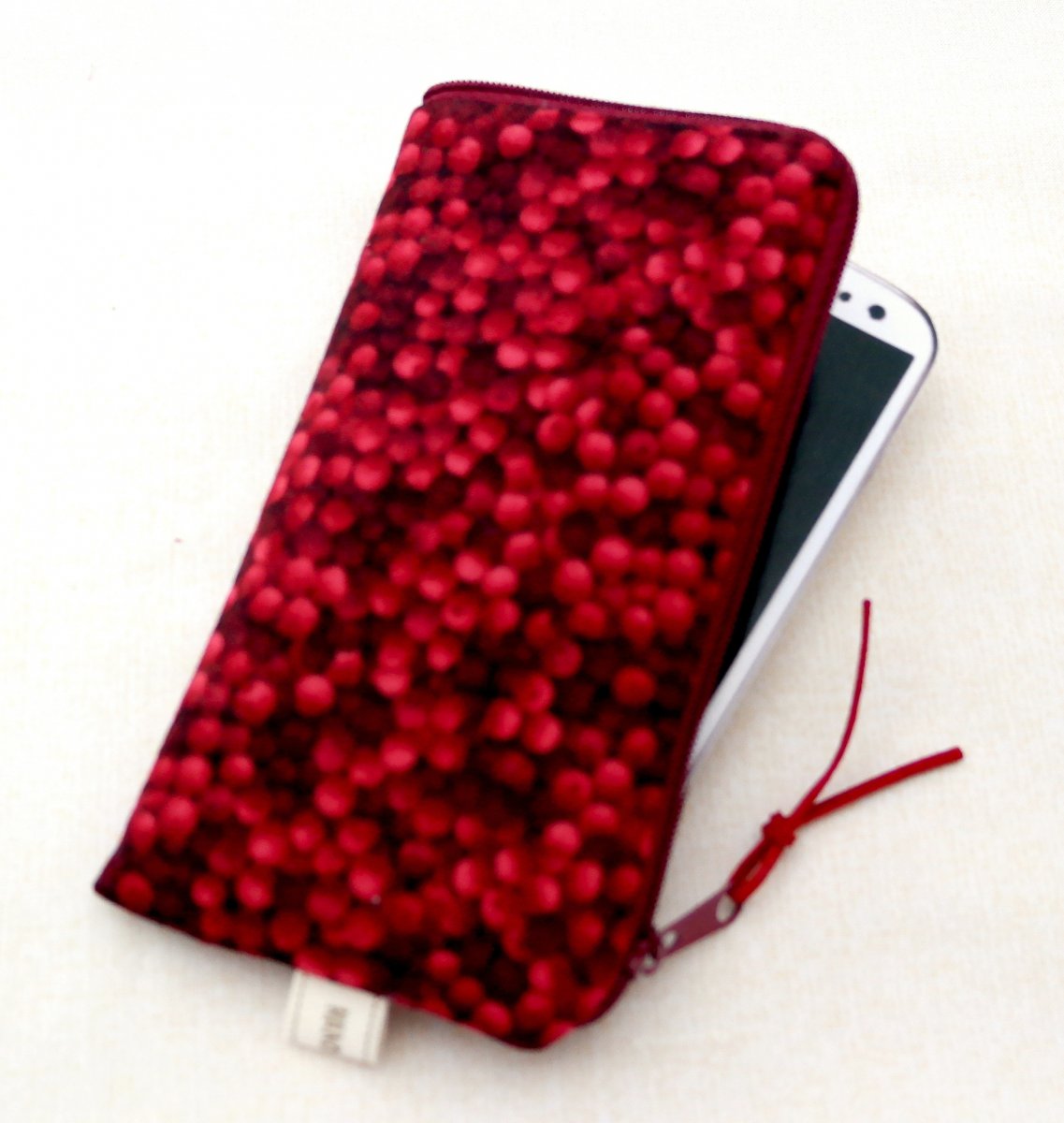 VÍNOVÉ PUNTÍKY -  obal na mobil