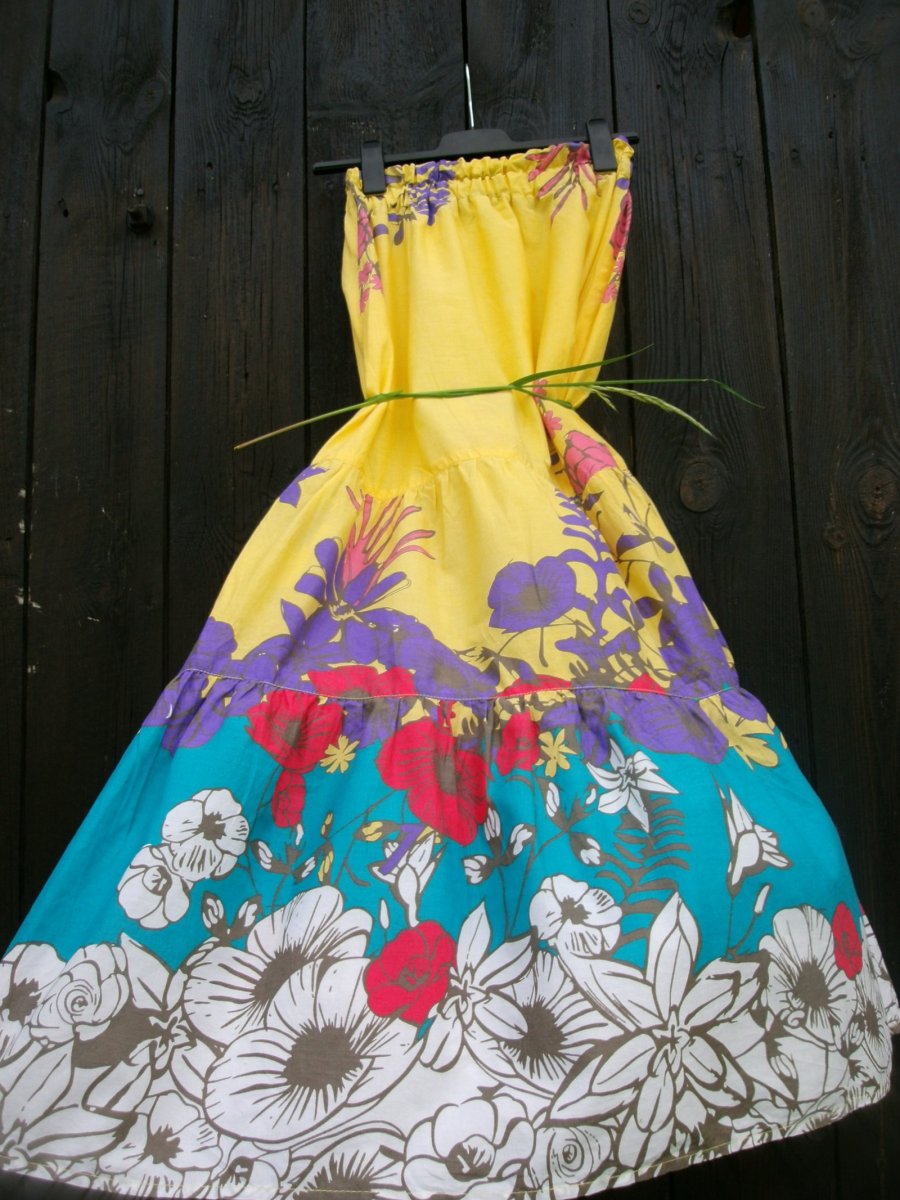 Maxi sukně - Sluníčková